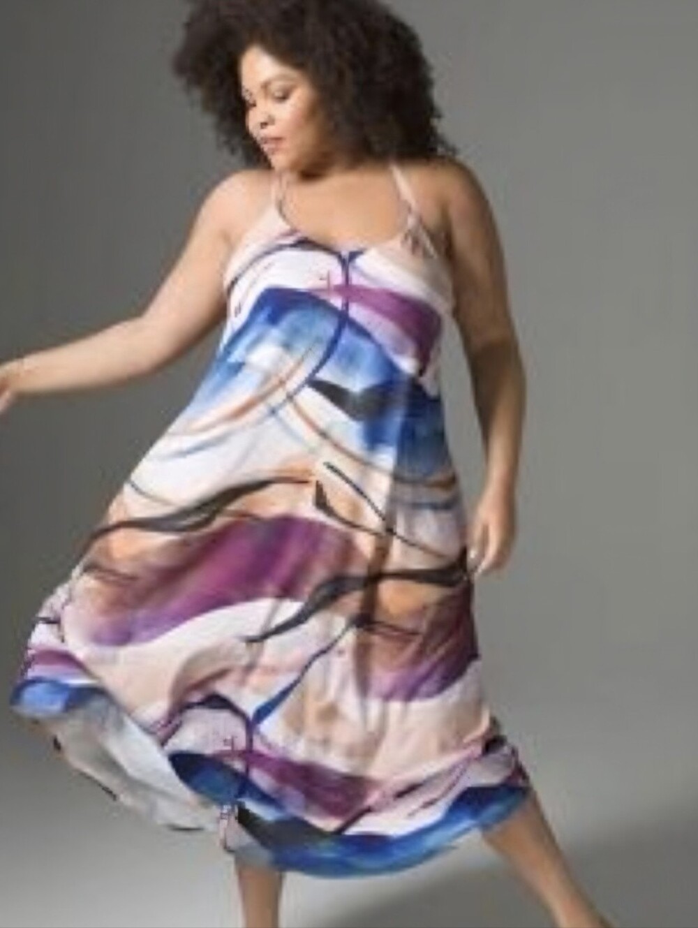 Soma WKND Everstretch Strappy "Go With The Flow" Bra Dress